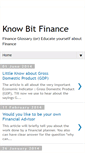 Mobile Screenshot of knowbitfinance.com