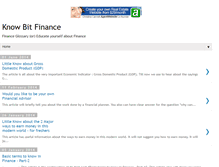 Tablet Screenshot of knowbitfinance.com